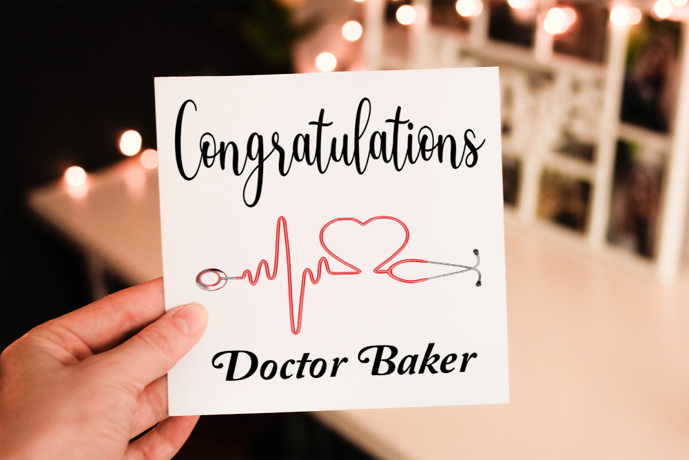 Congratulations Doctor Graduation Card, Your Graduating Card - Click Image to Close